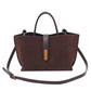 🌸Uitverkoop 50% UIT🌸💎Elegante Franse stijl handtas in effen kleur voor vrouwen