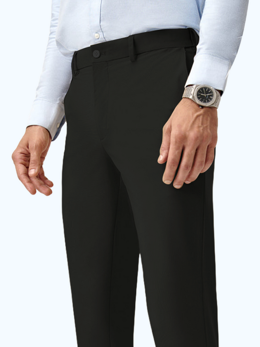 👑 Fliwos® Heren Stretch Kreukvrije Pantalo