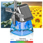 Zonne-windmolen aromatherapie auto luchtverfrisser