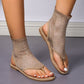 💎 Mesh Diamond Sexy Lace Flat Sandals