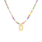 💜 LAATSTE DAG ACTIE – 56% KORTING 💜 Letter Kralenketting voor Dames 🔤 A-Z