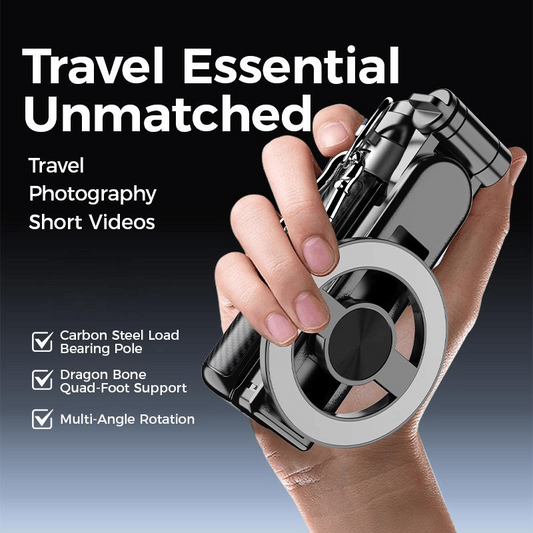 4-in-1 Multifunctionele 360° Draaibare Magnetische Selfiestick