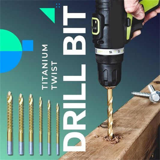 🔥Vandaag 25%~60% Korting🔨 Spiraalboorset Elektrisch Gereedschap Accessoire (6 stuks)