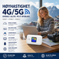 📶 Bærbar WiFi-router – høy hastighet, kobler alle enheter trådløst. Kompakt, lett, 3000mAh batteri, 12 timers drift – perfekt på reise! ✈️🔋