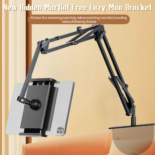 Hidden Bedside Phone & Tablet Holder — Uittrekbare Stand