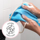 🔥 Uitgebreide exfoliërende rugscrubber met handvat