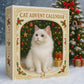🐱🎄Adventkalender voor kattenliefhebbers 2025 - 24 dagen speelgoed/lekkernijen voor uw katachtige vriend, feestelijk ontwerp 🎁📦