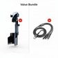 🥤Telefonholder til bilen med koppholder – Kan justeres 360°🧲