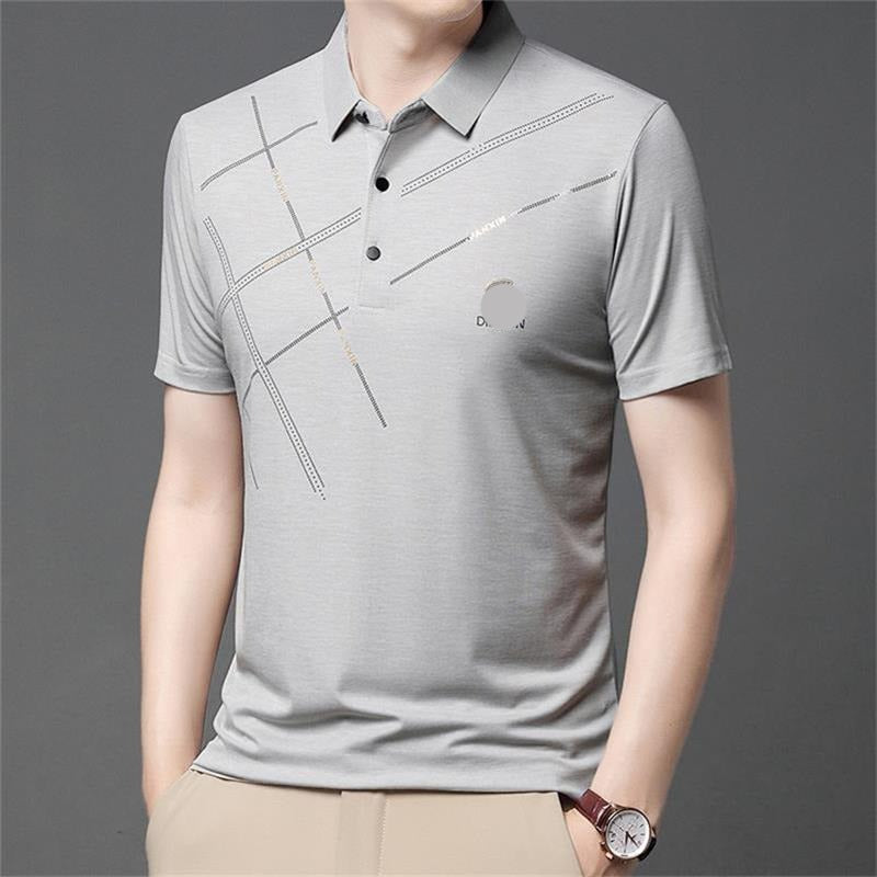 👕Hot Sale 50% OFF⏳Men's Ice Silk Stretch Shirt,Cool & Comfortable