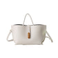 🌸Uitverkoop 50% UIT🌸💎Elegante Franse stijl handtas in effen kleur voor vrouwen