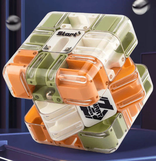 🎁🎄 Vroege kerstuitverkoop 44% korting 🧩 Groot 3D-labyrint Puzzle Maze Cube - Boeiend puzzelspel