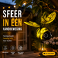 🐝 NÅ 50% RABATT! ☀️ Solcelledrevet hengelampe til bilen – søtt biedesign med hjerteformede vinger – perfekt til hagen og bilen 🌸