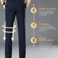 👑 Fliwos® Heren Stretch Kreukvrije Pantalo