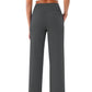 🩷Herfstuitverkoop🩷Plus Size minimalistische baggy stretch casual broek met hoge taille en rechte pijpen