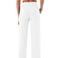 🩷Herfstuitverkoop🩷Plus Size minimalistische baggy stretch casual broek met hoge taille en rechte pijpen