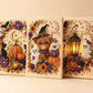 Lag magiske Halloween-dekorasjoner – 50 % rabatt på diamantmalingssett – Søte spøkelser, gresskar og måne – Glitrende 3D-effekt – Perfekt gave 🧙🏼🔮
