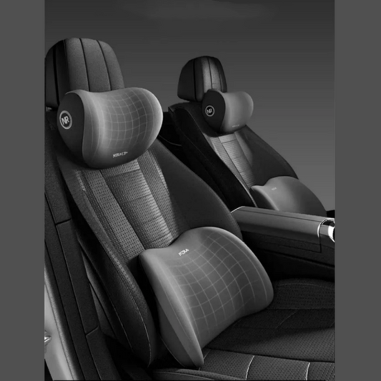 🔥Beperkte aanbieding 50% KORTING🚗 Hoofdsteun kussen voor auto, nek- en lendensteun 😍