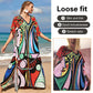 🌷Uitverkoop 49% korting🍀Gedrukte strand gewaad lange jurk