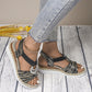 Damesmode Open-teen Sleehak Sandalen