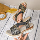 Damesmode Open-teen Sleehak Sandalen
