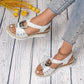Damesmode Open-teen Sleehak Sandalen