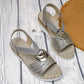 Damesmode Open-teen Sleehak Sandalen