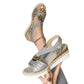 Damesmode Open-teen Sleehak Sandalen