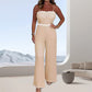 Zomer nieuwe producten hot sale 49% korting🔥Elegante Dames Sling Jumpsuit met Ingebouwde Beha