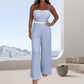 Zomer nieuwe producten hot sale 49% korting🔥Elegante Dames Sling Jumpsuit met Ingebouwde Beha