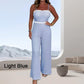 Zomer nieuwe producten hot sale 49% korting🔥Elegante Dames Sling Jumpsuit met Ingebouwde Beha