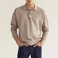 Herfstuitverkoop - heren lente en herfst mode casual los revers shirt met lange mouwen