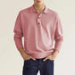 Herfstuitverkoop - heren lente en herfst mode casual los revers shirt met lange mouwen