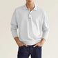 Herfstuitverkoop - heren lente en herfst mode casual los revers shirt met lange mouwen