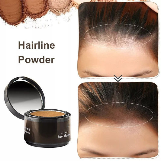 Hairline Powder camoufleert onmiddellijk haaruitval, Root Touch Up Hair Powder