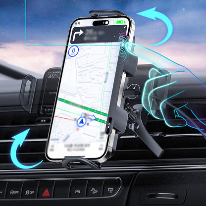 Hoog Intelligent Vouwbaar Scherm Auto Draadloos Opladen Telefoonhouder