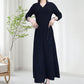 ❄️Seizoenskorting 49%🍂Dames Elastische Hoge Taille Dikke Lange Rok