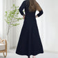 ❄️Seizoenskorting 49%🍂Dames Elastische Hoge Taille Dikke Lange Rok