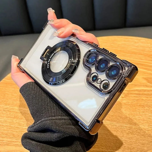 Anti-drop telefoonhoesje met onzichtbare ring voor Samsung