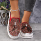 🌟50% KORTING🔥 Dames Rhinestone Slip-On Strik Sneakers