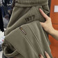 Dames Warme Joggingbroek met Elastische Touwtjes en Zakjes