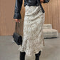 Dames Lange Rok met Luipaardprint – Casual Stijl
