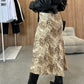 Dames Lange Rok met Luipaardprint – Casual Stijl