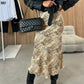 Dames Lange Rok met Luipaardprint – Casual Stijl