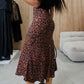 Dames Lange Rok met Luipaardprint – Casual Stijl