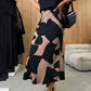 Dames Lange Rok met Luipaardprint – Casual Stijl