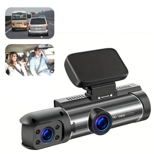 📣50% korting！Dash cam with 170° wide-angle and 1080p dual lens