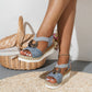 🔥 PROMOTIE 37% KORTING - LEREN PLATFORM WEDGE ORTHOPEDISCHE SANDALEN VOOR DAMES