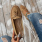Dames comfortabele vintage loafers