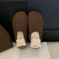 Dames Vintage Comfortabele Instapklompen