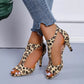 Sandalen met orthopedische hakken